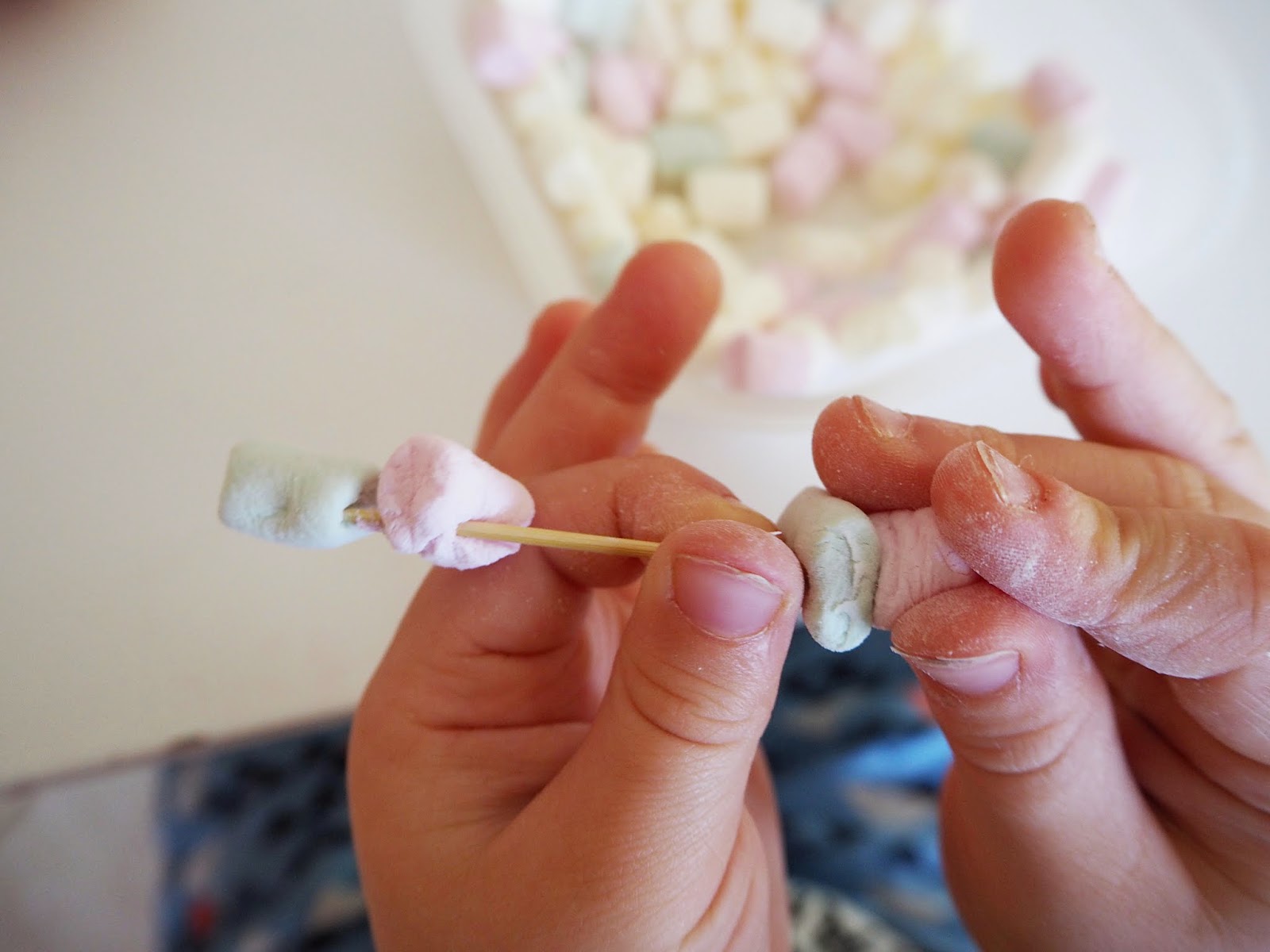 Learn with Play at Home: Mini-marshmallow and toothpick building