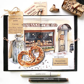 03-Pretzel-Shop-Irina-Shelmenko-Ирина-Шельменко-Travel-Diary-Sketches-and-Moleskine-Drawings-www-designstack-co