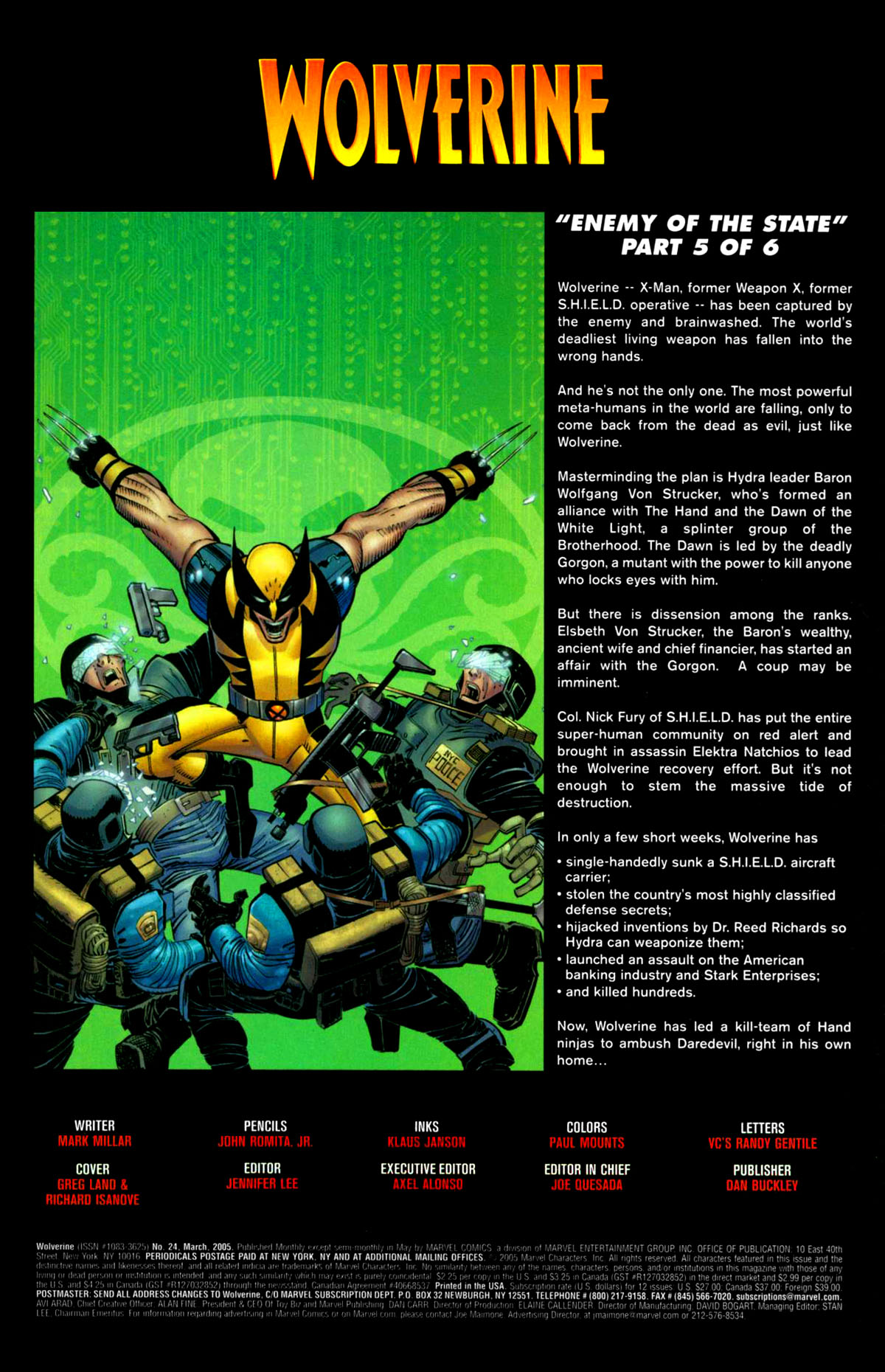Wolverine (2003) issue 24 - Page 2