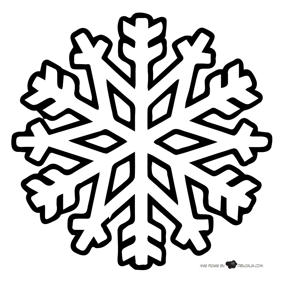Featured image of post Dibujo Copos De Nieve Para Recortar Los copos de nieve pueden ser usados para fiestas tem ticas de invierno o de pel culas disney