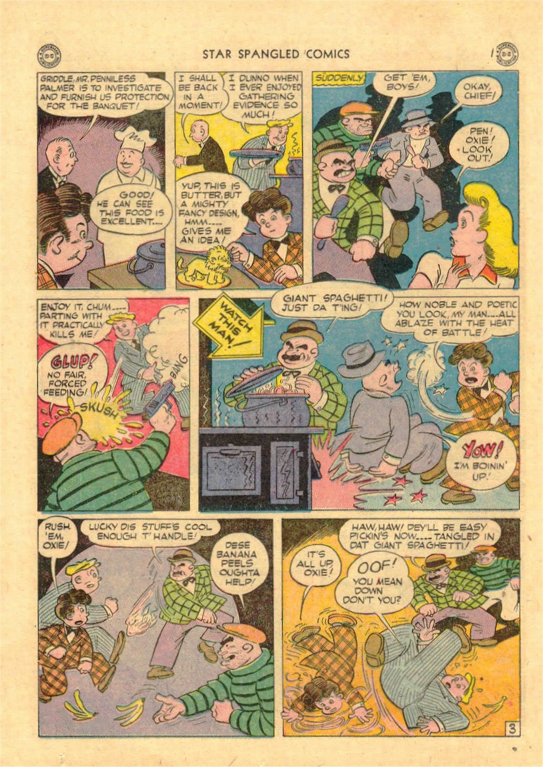 Read online Star Spangled Comics comic -  Issue #38 - 16