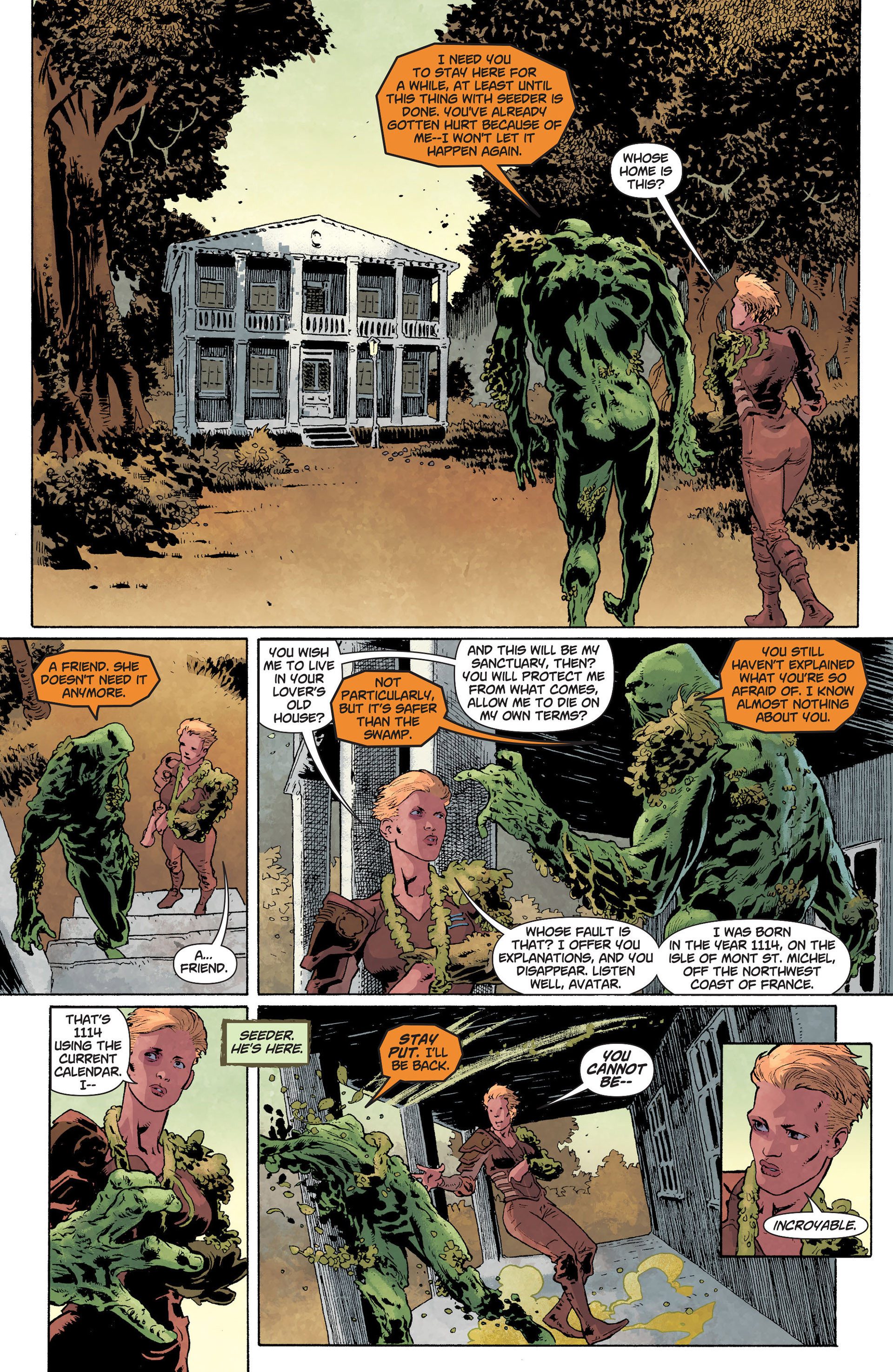 Read online Swamp Thing (2011) comic -  Issue #24 - 6
