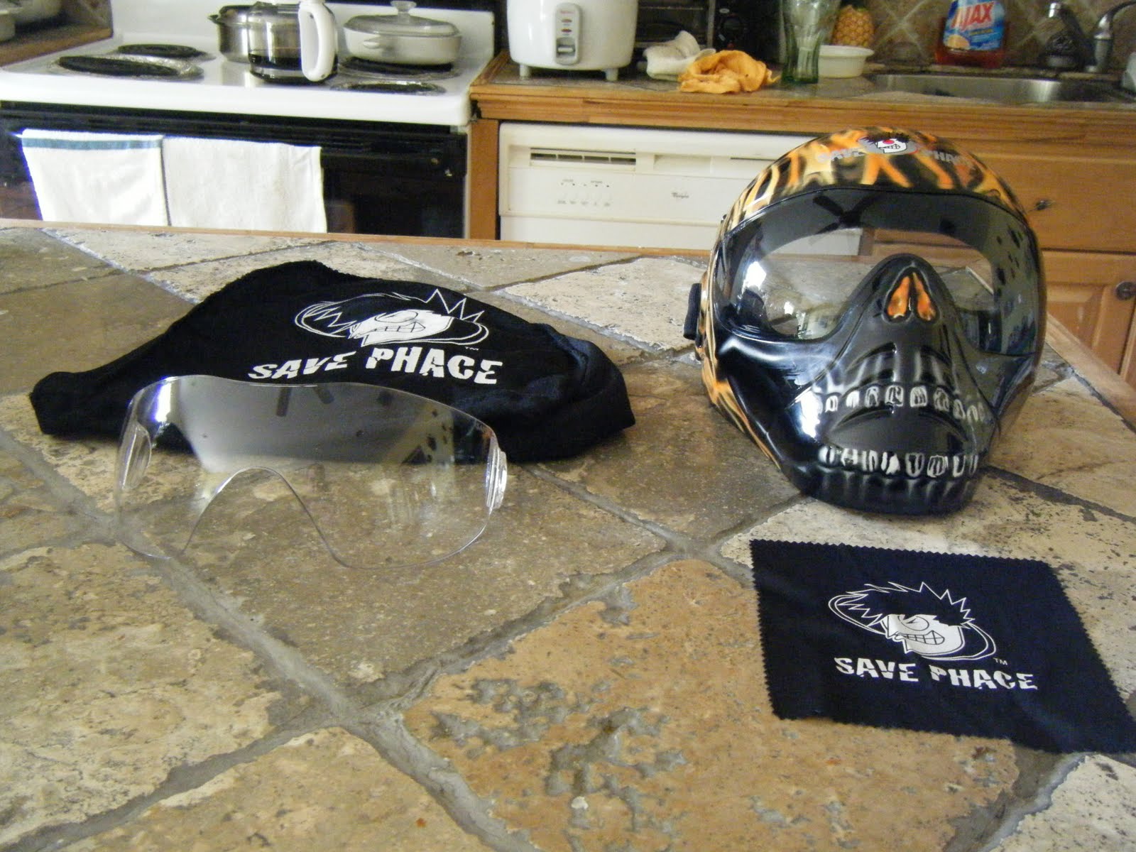 CHANNEL 13: Save Phace Ghost Rider Face Shield