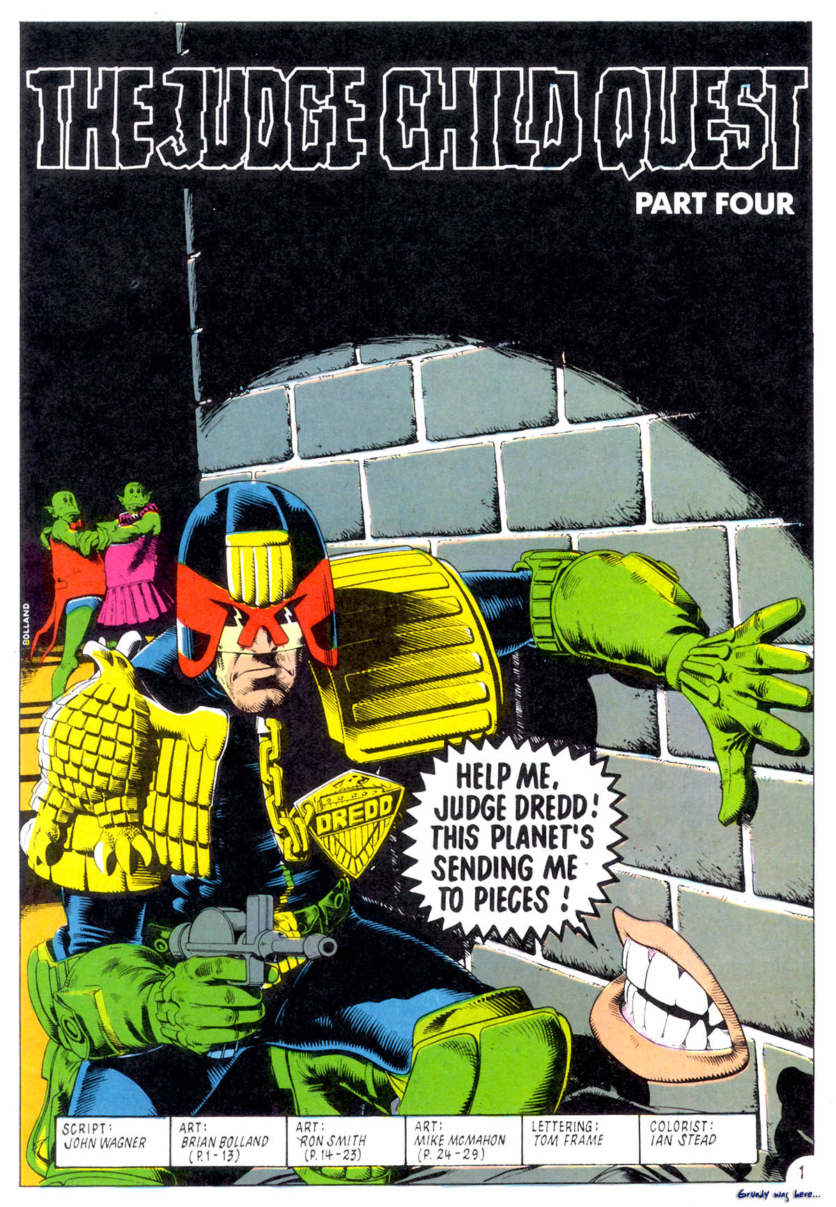 Read online Judge Dredd: The Complete Case Files comic -  Issue # TPB 4 - 91