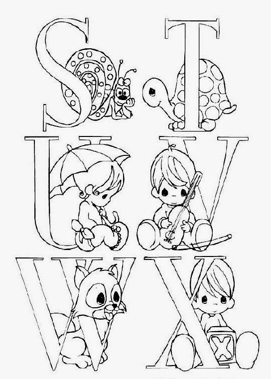 Fun Alphabet Coloring Pages for Kids | New Coloring Pages