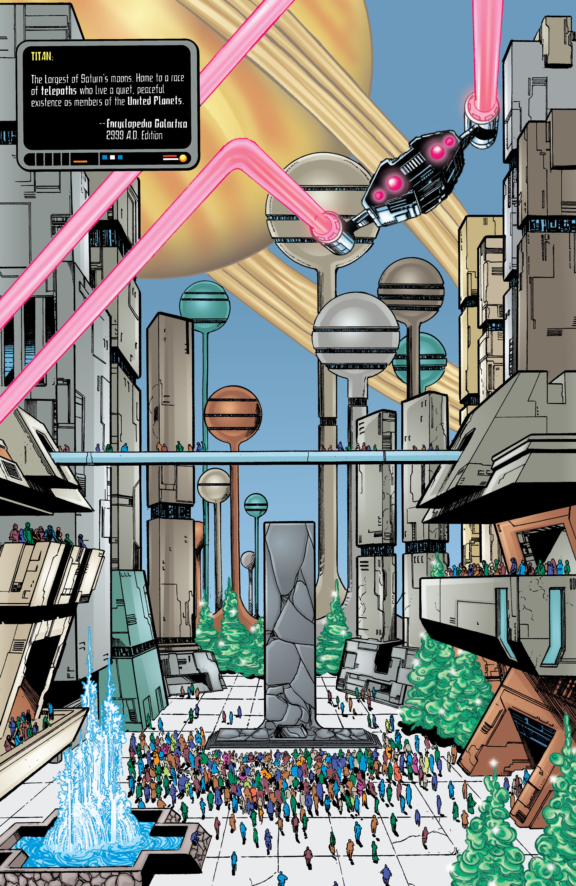 Read online Titans/Legion of Super-Heroes: Universe Ablaze comic -  Issue #1 - 5