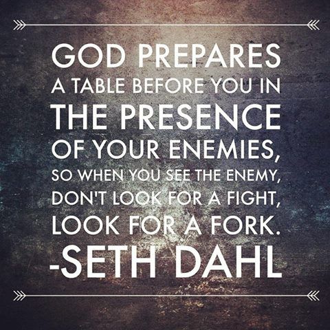 Captured in Your Bottles: He Has Prepared a Table Before Me