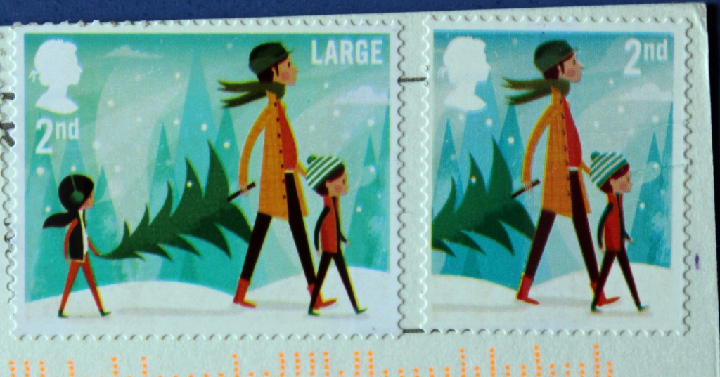 Mail Adventures Winter Holidays Stamps