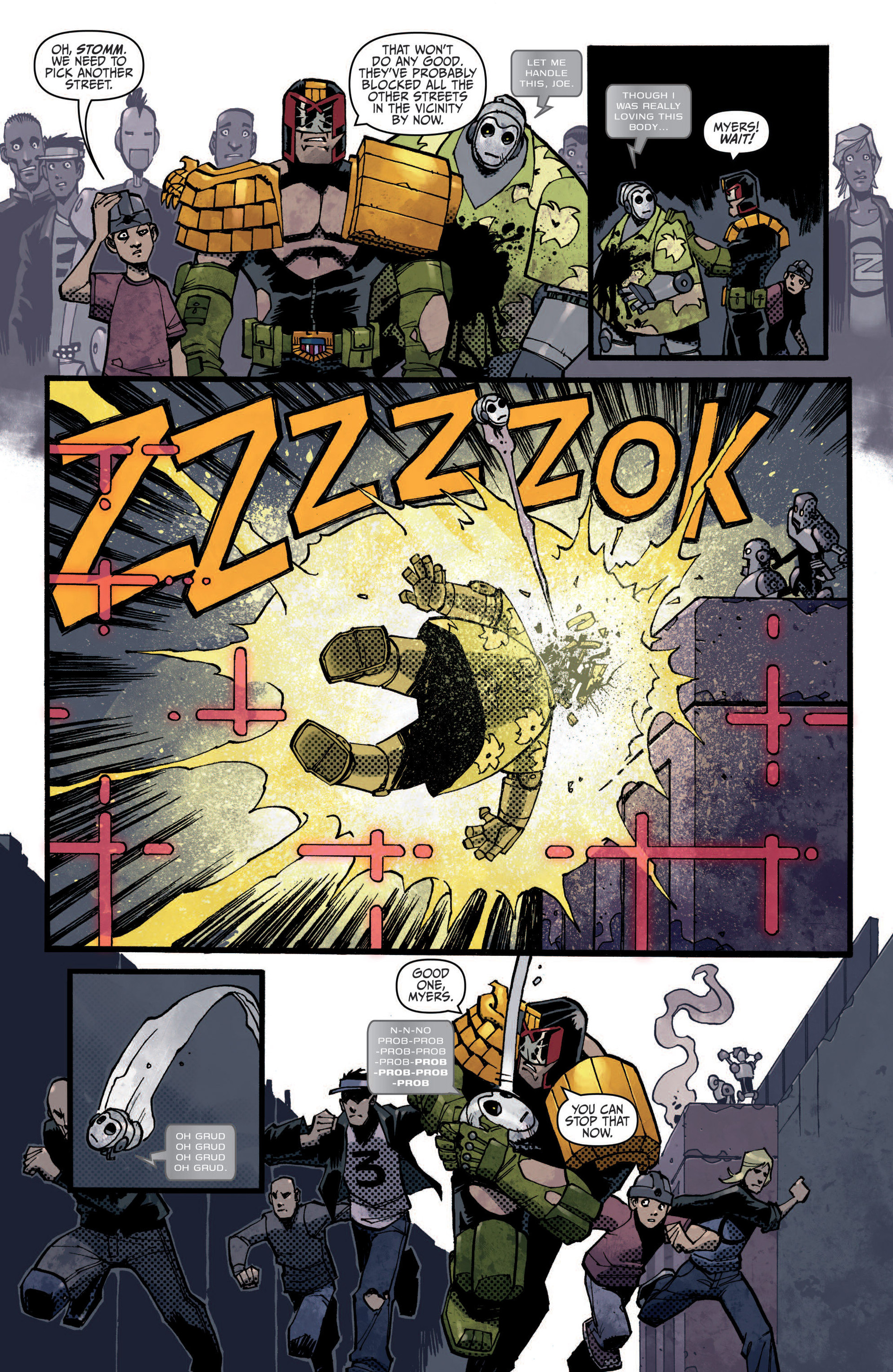 Read online Judge Dredd (2012) comic -  Issue #7 - 11