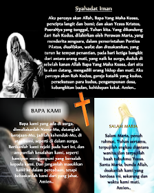 Gereja Katolik SANTO MIKAEL: DOA-DOA DASAR IMAN KATOLIK