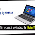 How To Install Window On Prime Minister Laptop Haier Y11B