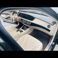 Mercedes S450 L Luxury 2018 đã qua sử dụng nội thất Kem