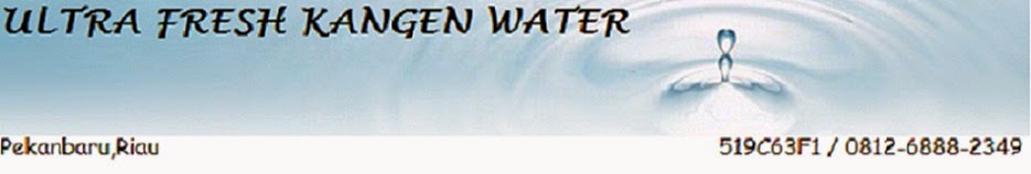 UF KanGen Water Pekanbaru