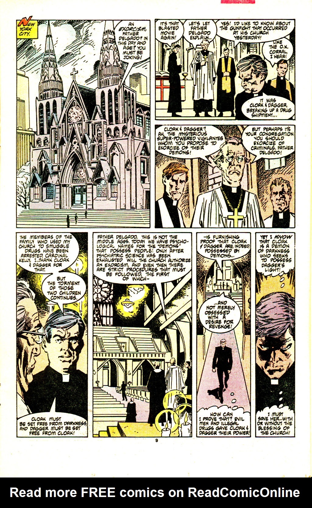 Read online Cloak and Dagger (1985) comic -  Issue #7 - 10