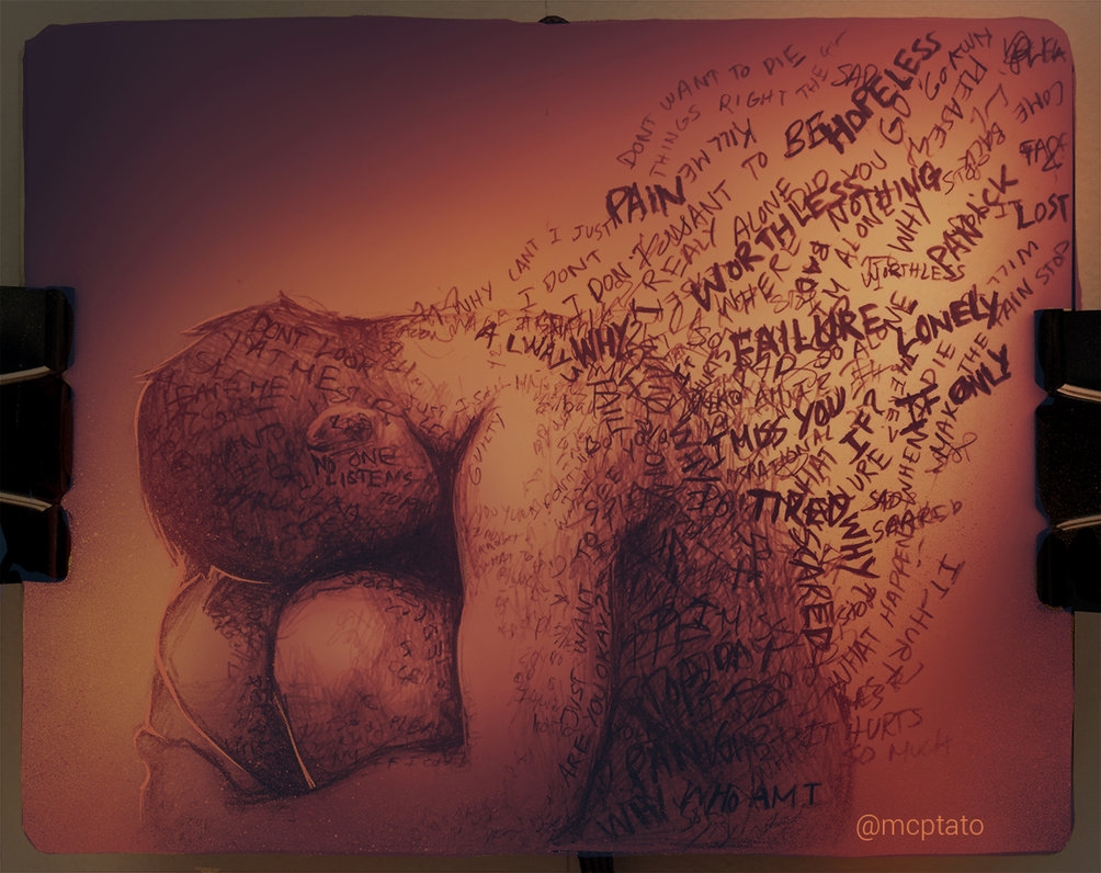 05-If-I-could-put-it-into-words-Mariah-C-P-Tato-Mixed-Media-Art-Full-of-Thought-and-Feeling-www-designstack-co