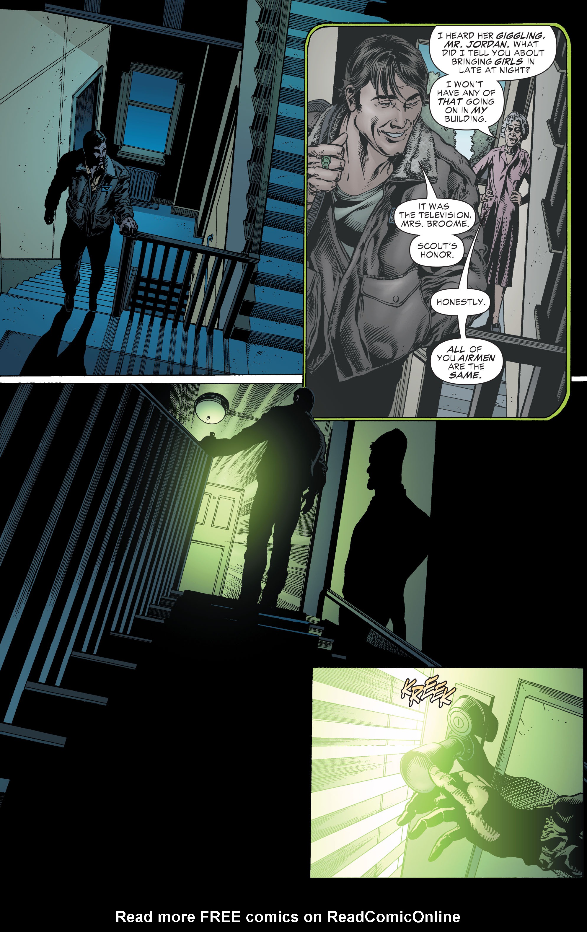 Read online Green Lantern: Rebirth comic -  Issue #3 - 8