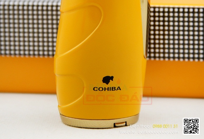 Bật lửa khò xì gà 1 tia chính hãng Cohiba H106 Bat-lua-de-ban-cohiba-xi-ga
