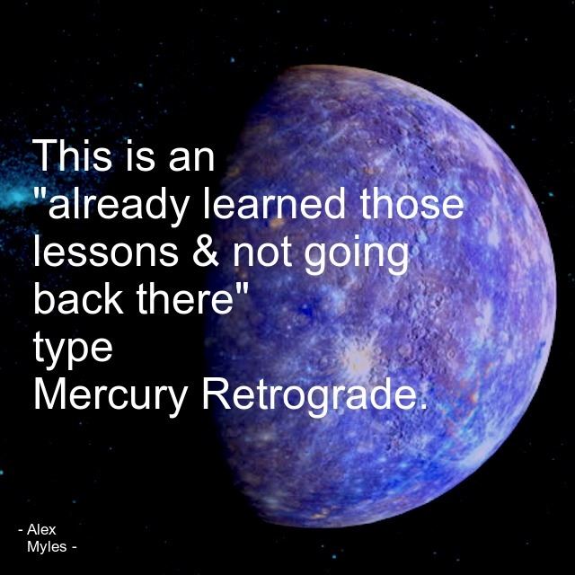 Beyond the Veil Shadow period of Mercury Retrograde not like it