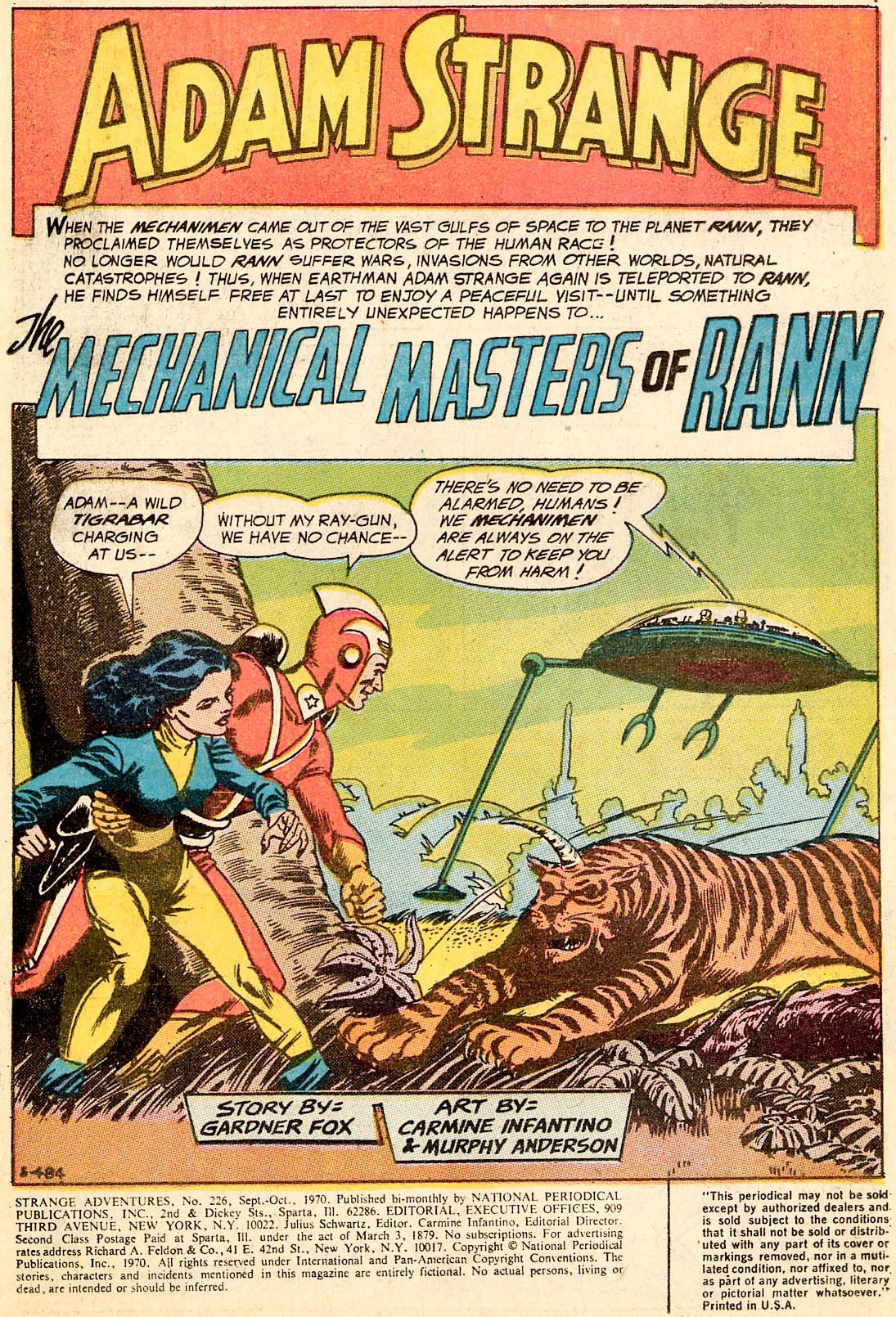 Read online Strange Adventures (1950) comic -  Issue #226 - 2