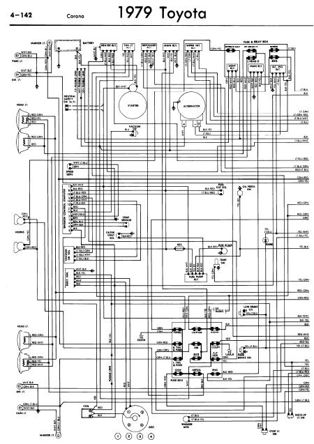 Toyota Corona 1979 Wiring Diagrams ~ Guide Information Blogs