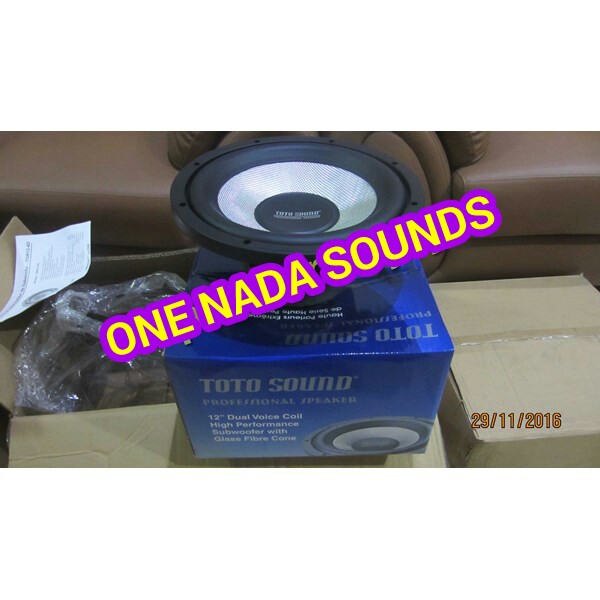 Subwofer Speaker Toto Sound Kevlar Cone