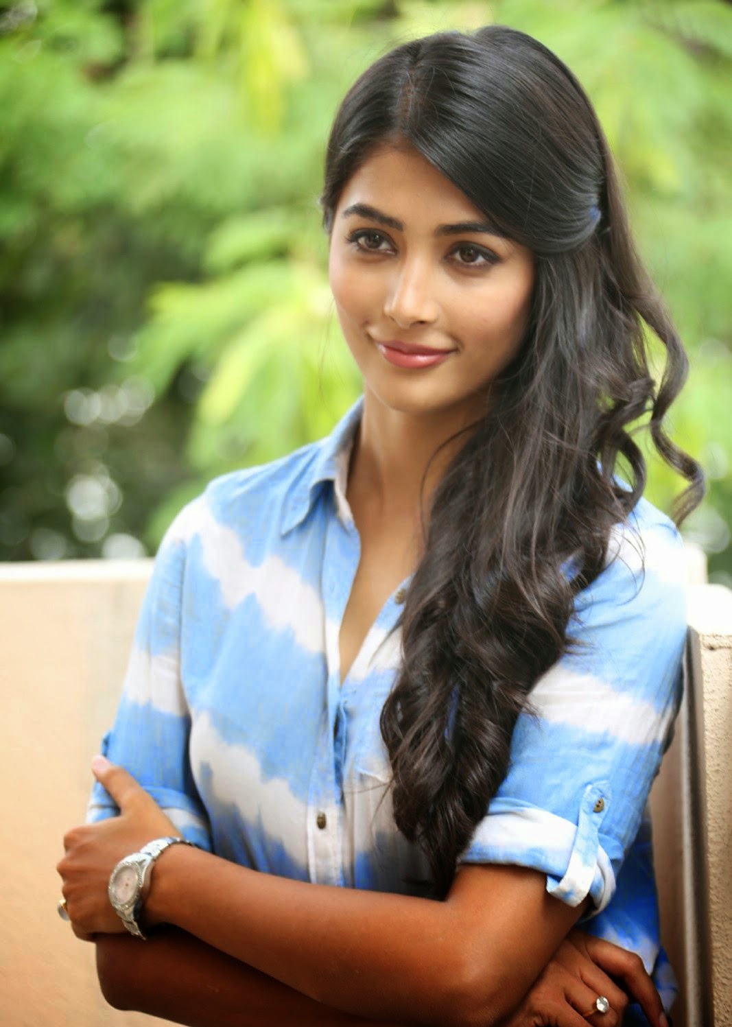 Pooja Hegde Latest Photo Gallery In Blue Jeans Hq Pics N