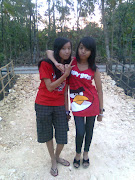 with my sister