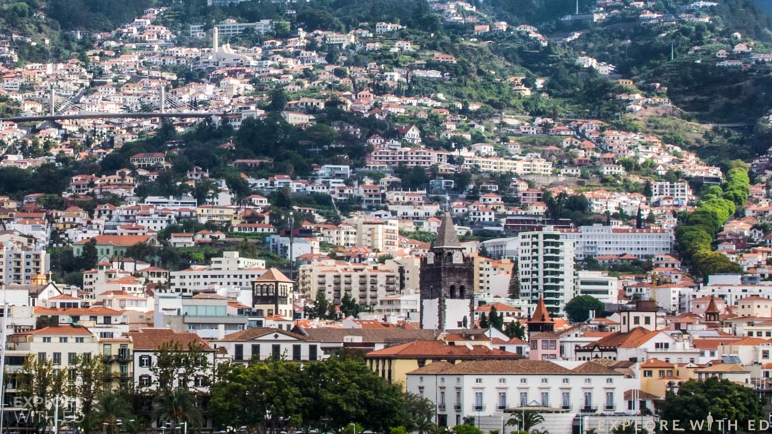 Funchal city scape