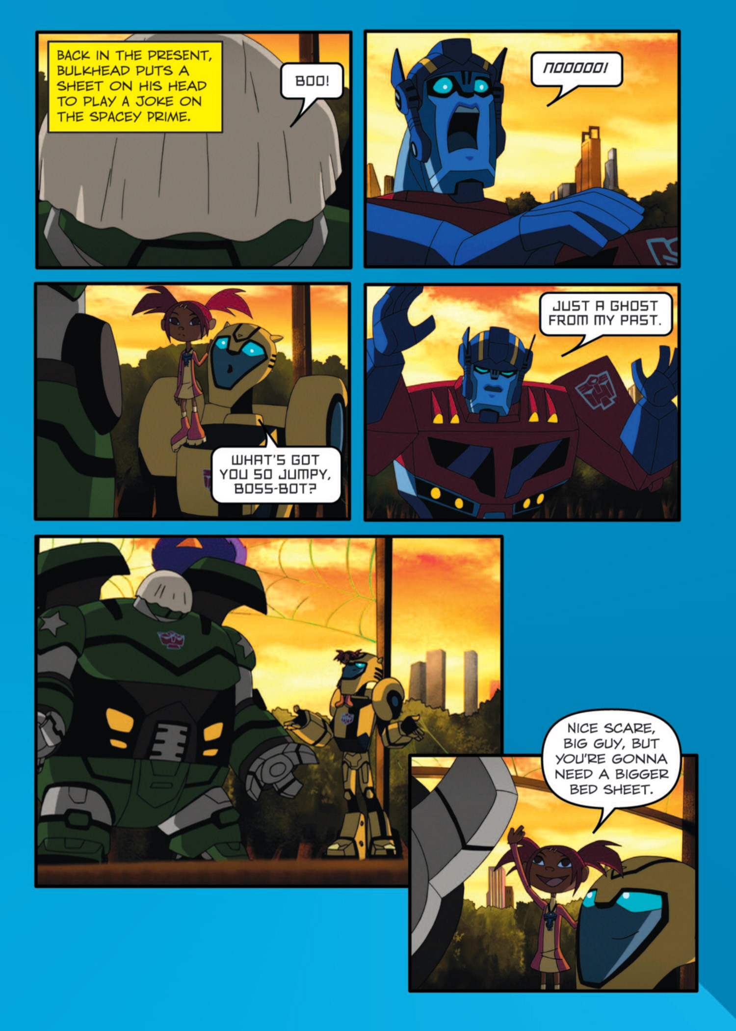 Read online Transformers Animated comic -  Issue #4 - 20