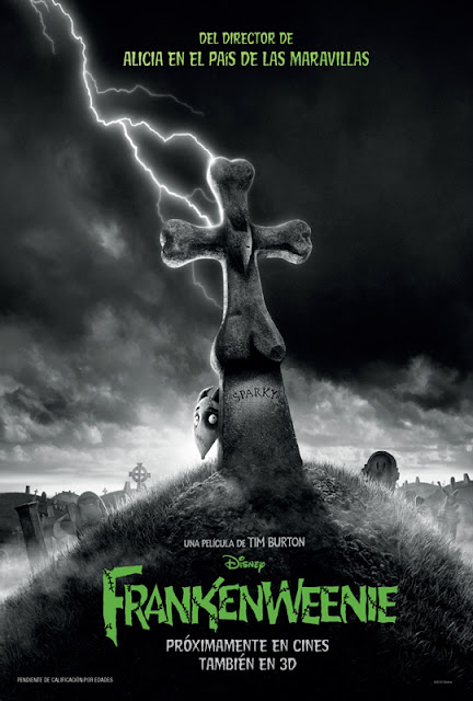 Poster de FrankenWeenie, lo nuevo de Disney y Tim Burton