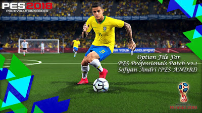 PES 2018 PES Professionals Patch 2018 Option File by Sofyan Andri