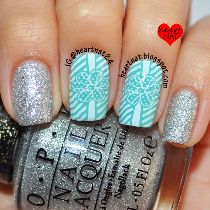 heartnat: Tiffany & Co. Inspired Present Nails