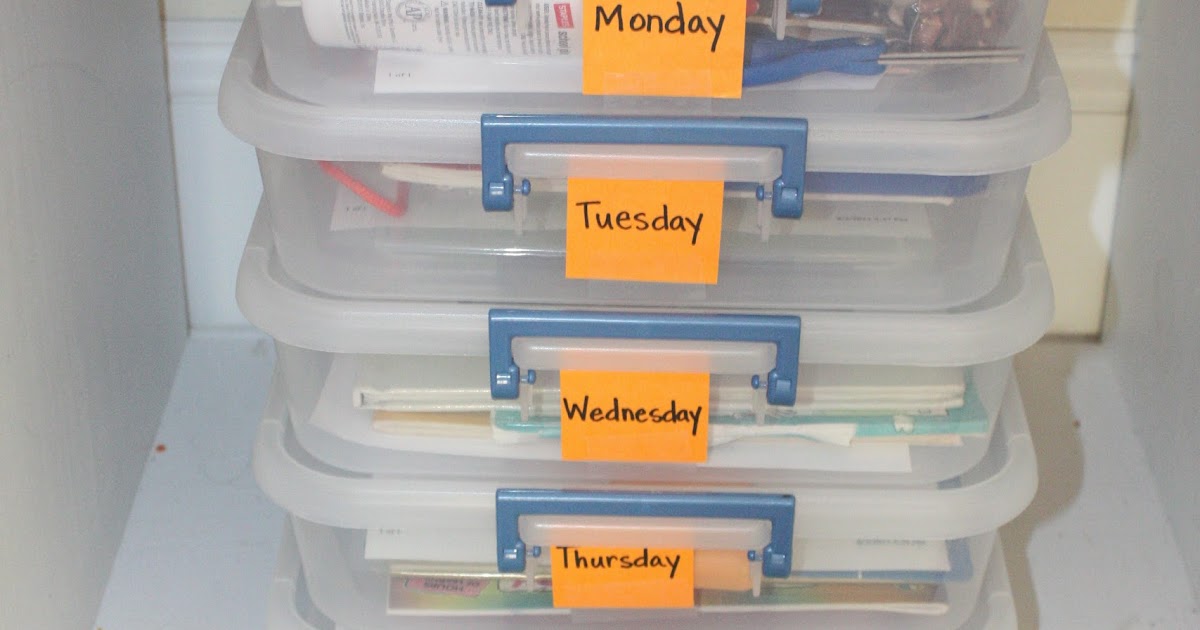 A Slice of Smith Life Preschool Alphabet Boxes