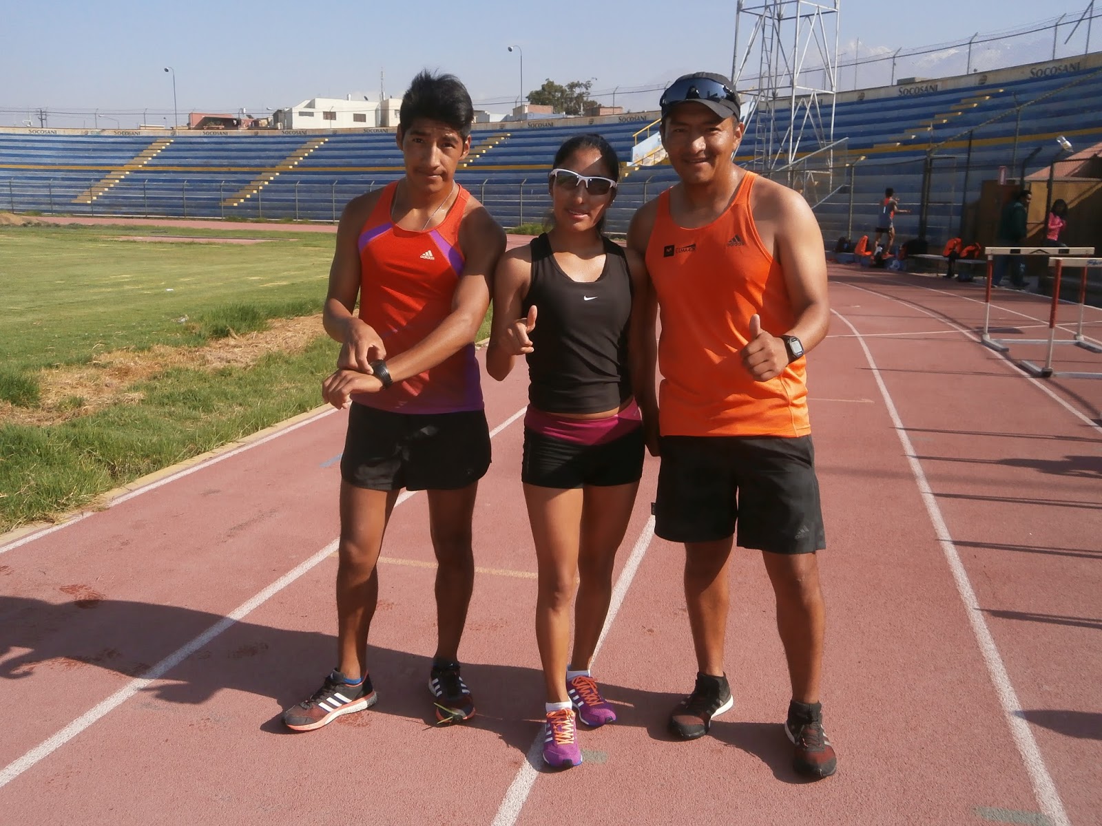DEPORTES DE AREQUIPA: Atletas olímpicos entrenan en estadio Melgar