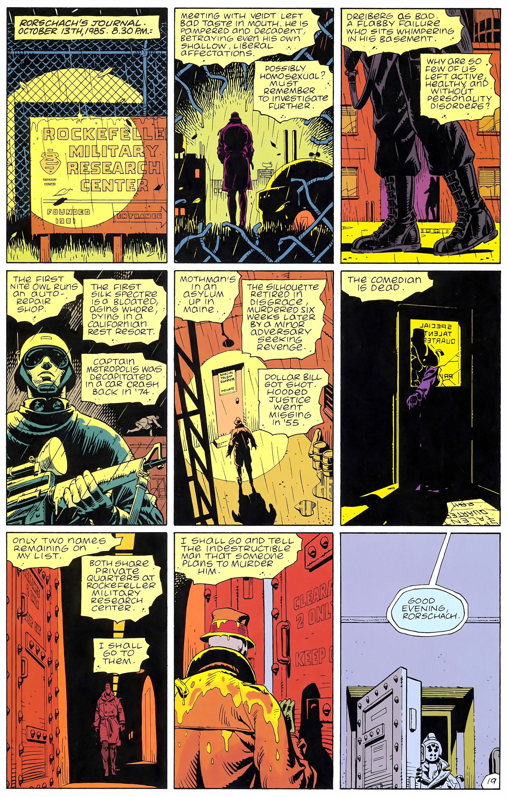 Read online Watchmen comic -  Issue #1 - 21