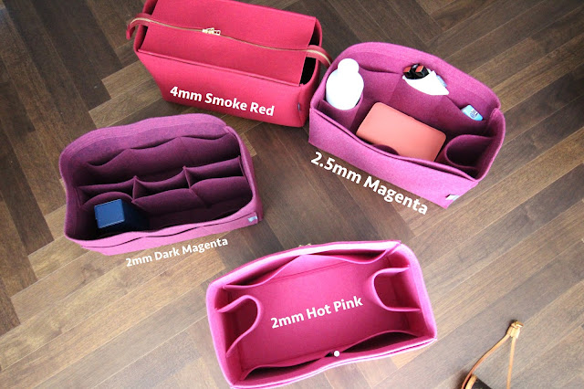 SAMORGA®: Goyard Bag Lining x Samorga Organizer Color Match.