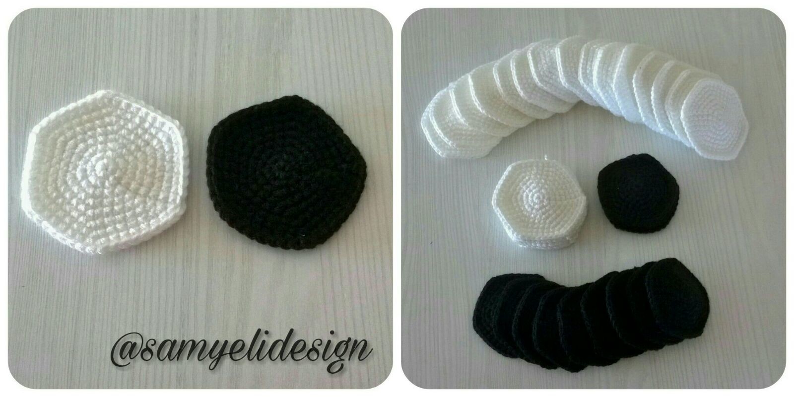 Amigurumi Futbol Topu Yapılışı Amigurumi Futbol Topu Yapılışı