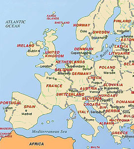 Paises Da Europa E Suas Capitais