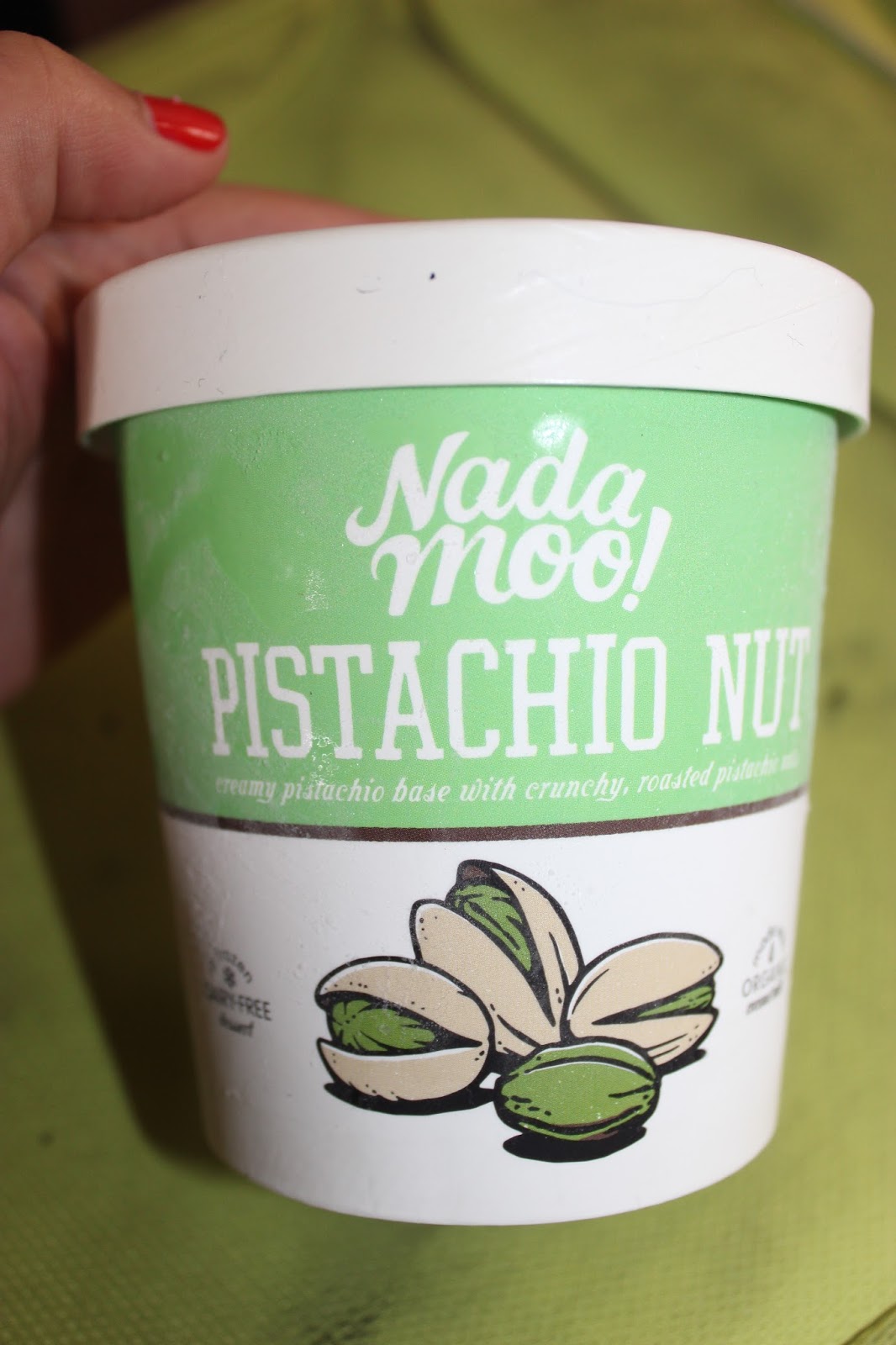 Something I Tried Nada Moo Pistachio