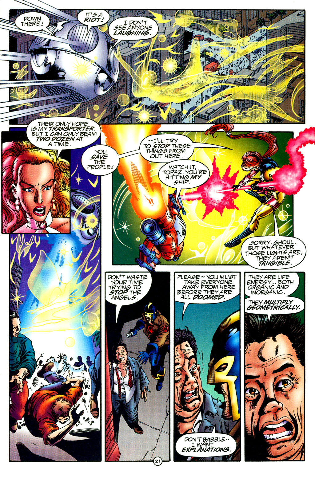 Read online UltraForce (1994) comic -  Issue #8 - 20