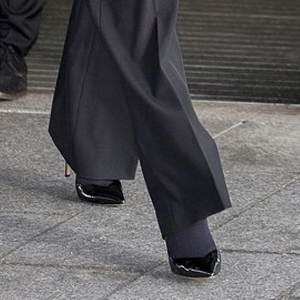 Crown Princess Mary wore Gianvito Rossi Mid Heel Pumps,