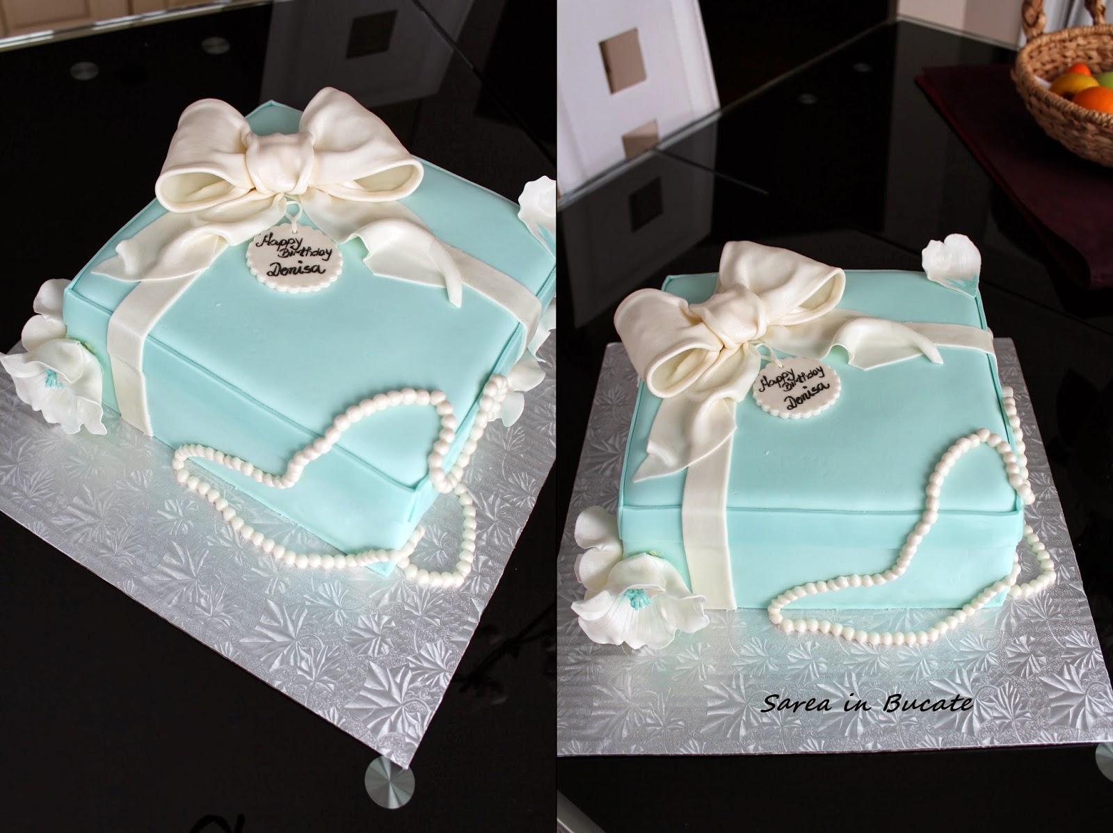 Tiffany box Cake