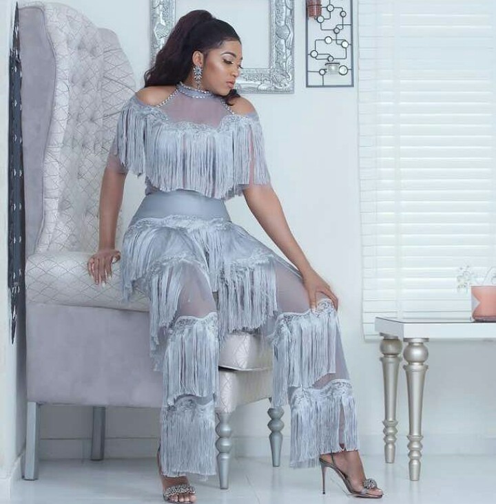 silver fringe jumpsuit