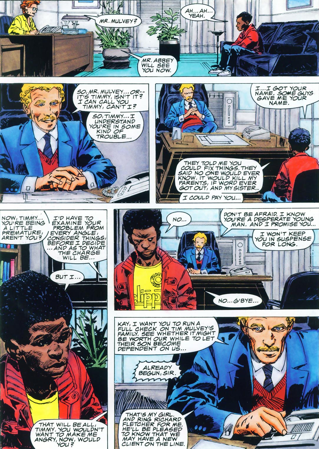 Read online Marvel Graphic Novel comic -  Issue #40 - The Punisher - Assassins' Guild - 18