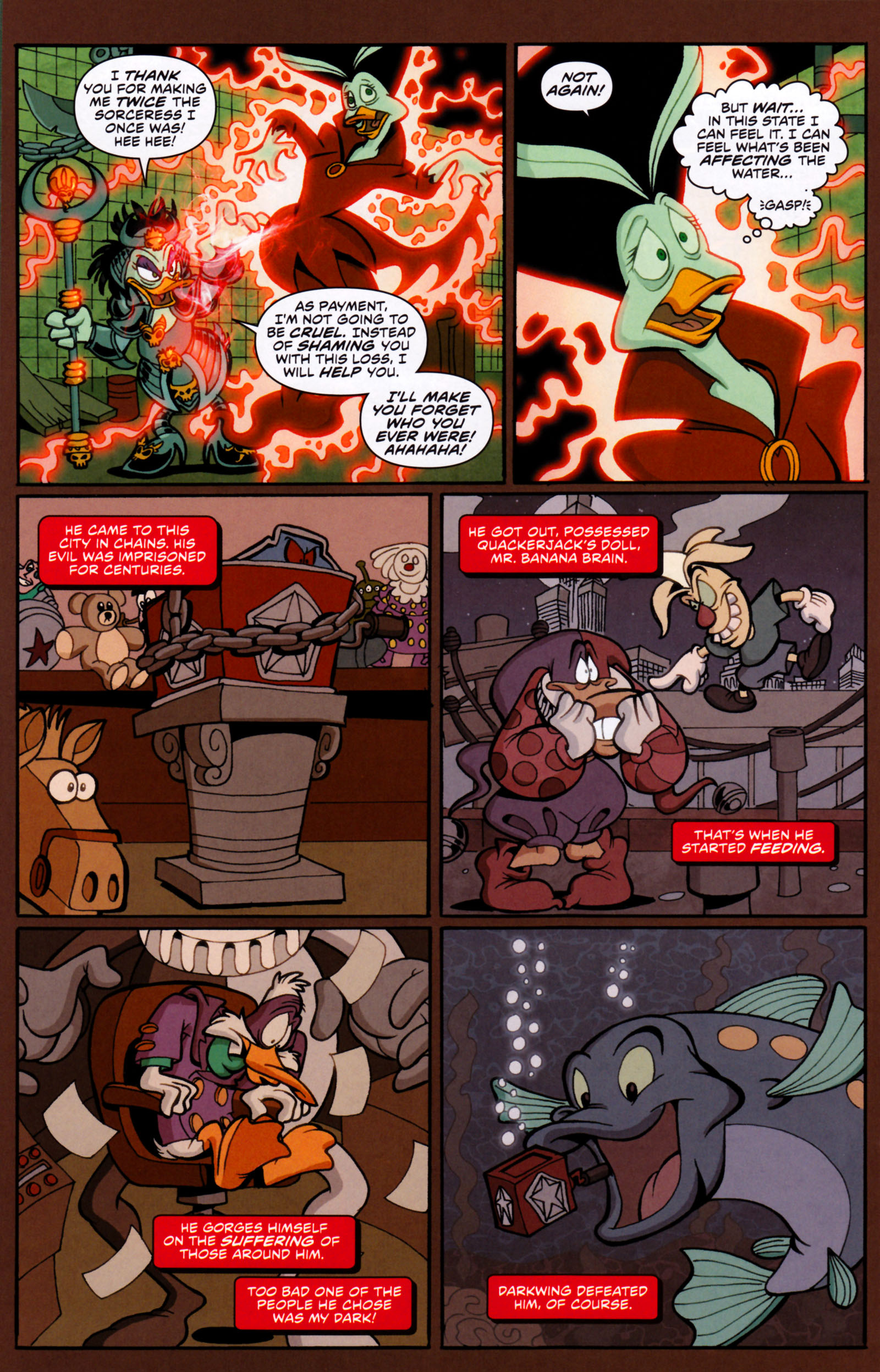 Read online Darkwing Duck comic -  Issue #7 - 22