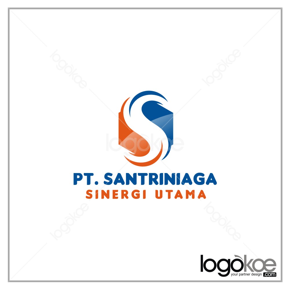 Desain Logo Pt Santiniaga Sinergia Logokoe Com