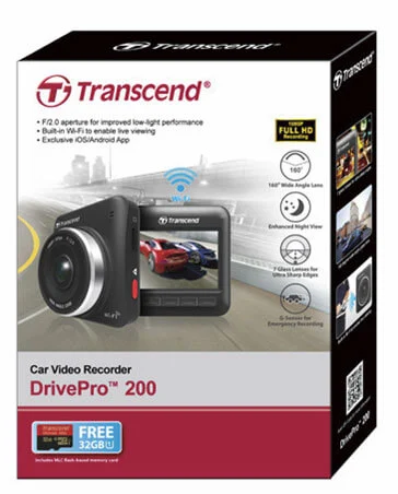 Transcend Mengumumkan Car Video Recorder DrivePro 200 Untuk Pasar Indonesia