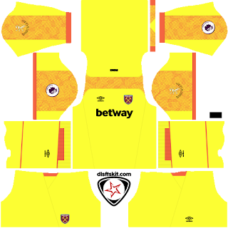 West Ham United FC 2018 - 2019 GK Third Kit West Ham United FC 2018 - 2019 GK Third Kit