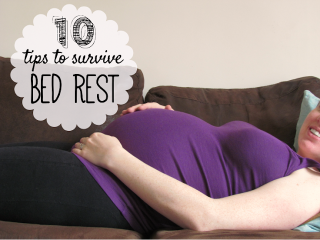 10 Tips to Survive Bed Rest