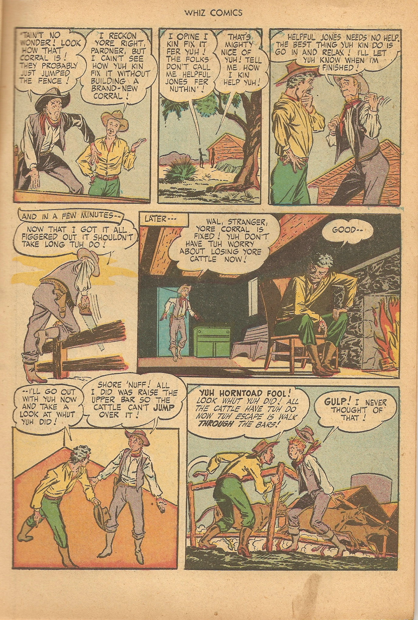Read online WHIZ Comics comic - Issue #82 - 19